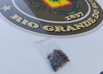 Homem de 23 anos é pego pela BM com droga na mochila em Nova Roma do Sul