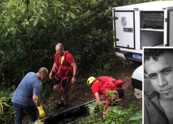 Depois de cinco dias desaparecido corpo de jovem é encontrado no cachoeirão de Nova Roma do Sul
