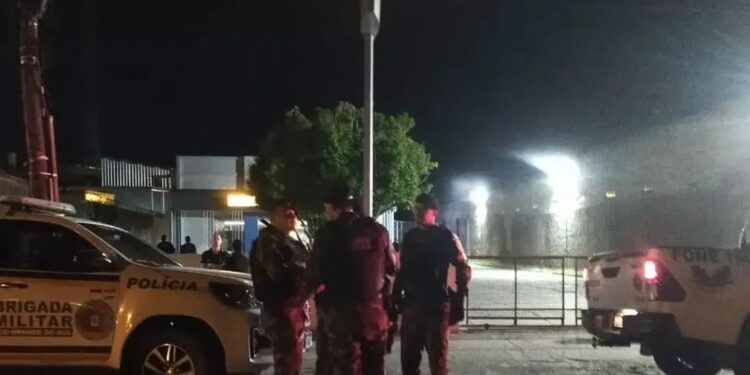 Com drone, polícia prende grupo que tentava roubar banco em Pelotas; trio fazia túnel na agência