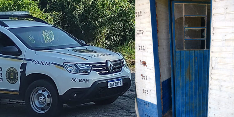 Dano na porta do vestiário do campo de futebol da comunidade de Castro Alves é registrado na Brigada Militar