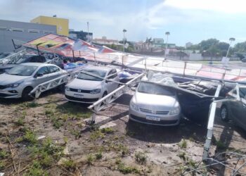 Temporal derruba árvores, danifica estádio e deixa 23 mil clientes sem luz em Santa Cruz do Sul