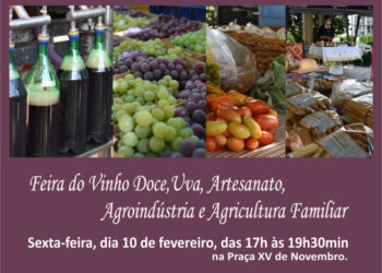 Veranópolis recebe a Feira do Vinho Doce nesta sexta-feira