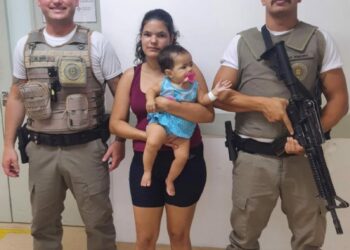 Brigada Militar salva criança de 8 meses engasgada em Gravataí