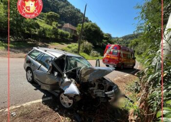 Idoso tem mal súbito enquanto dirigia em Garibaldi