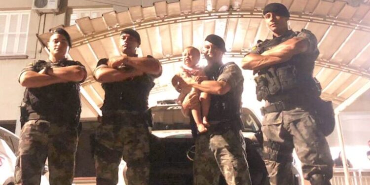 Brigada Militar salva criança engasgada em Serafina Corrêa