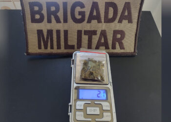 BRIGADA MILITAR APREENDE MAIS DROGAS EM NOVA ROMA DO SUL