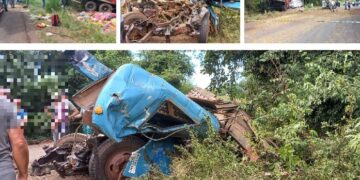 Duas pessoas perdem a vida após grave acidente envolvendo três caminhões em Arroio do Tigre