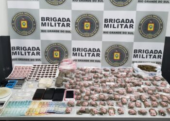 Trio é preso por tráfico de drogas em Caxias do Sul