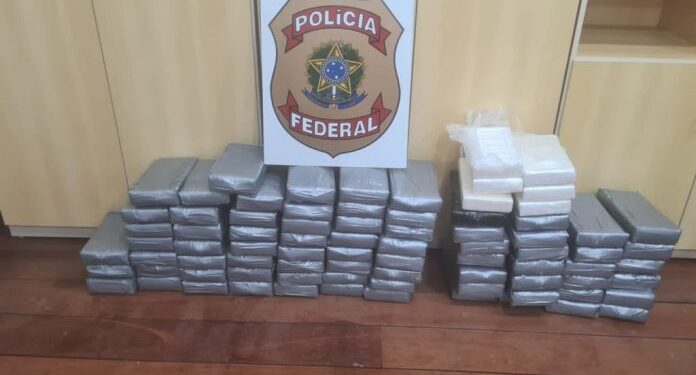 Mais de 100 kg de cocaína são apreendidos pela PF em navio atracado no porto de Rio Grande