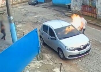 Polícia prende homem que ateou fogo em marido de colega de trabalho e o matou em SP