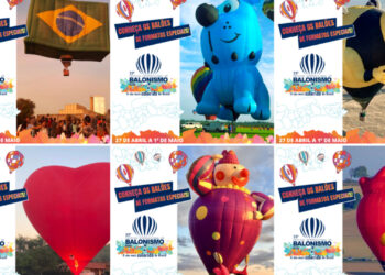 FESTIVAL INTERNACIONAL DE BALONISMO DE TORRES CONTARÁ COM SEIS BALÕES DE FORMAS EM 2023