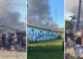 Polícia responsabiliza adolescentes por incêndio em escola de Capela de Santana