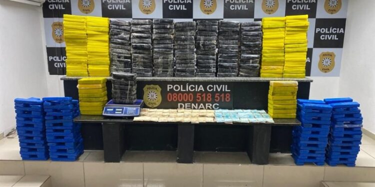 Polícia Civil faz apreensão de 257 quilos de drogas no Vale dos Sinos