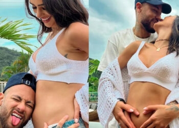 Neymar e Bruna Biancardi anunciam gravidez