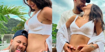 Neymar e Bruna Biancardi anunciam gravidez