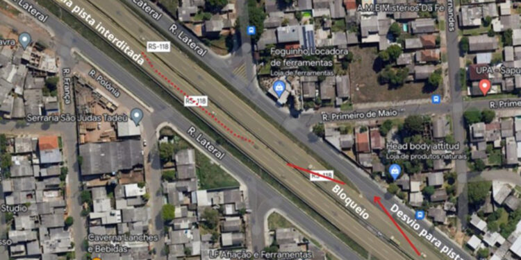 ERS-118 terá bloqueios na terça e na quarta, em Sapucaia do Sul