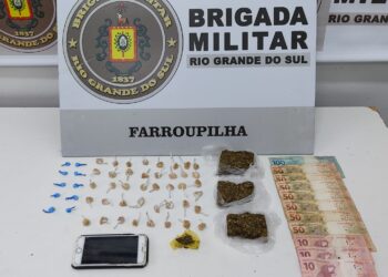 Dois homens são presos por tráfico de drogas em Farroupilha