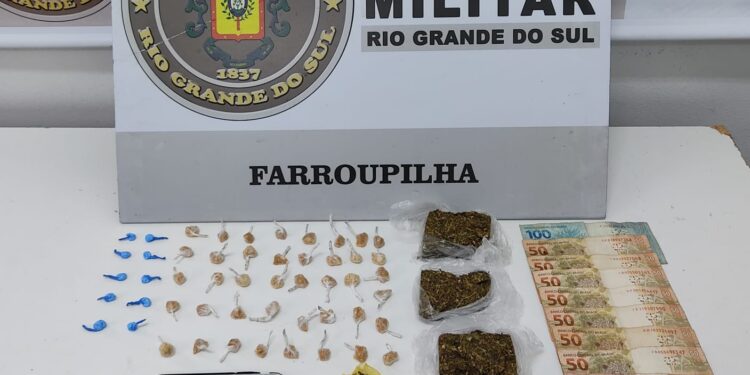 Dois homens são presos por tráfico de drogas em Farroupilha