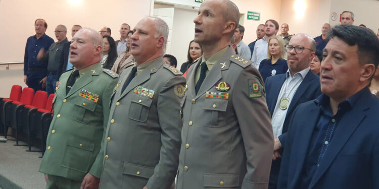 Major Giovani Gomes assume comando do 36º BPM