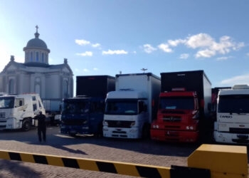 Celebrações das pré-romarias dos Motorhome e Caminhoneiros reúnem fiéis em Caravaggio