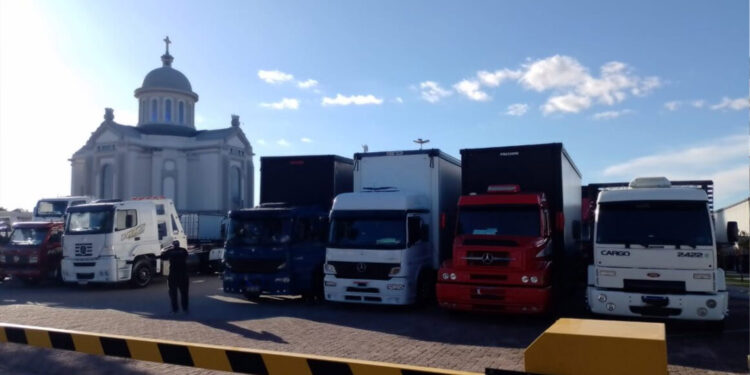 Celebrações das pré-romarias dos Motorhome e Caminhoneiros reúnem fiéis em Caravaggio