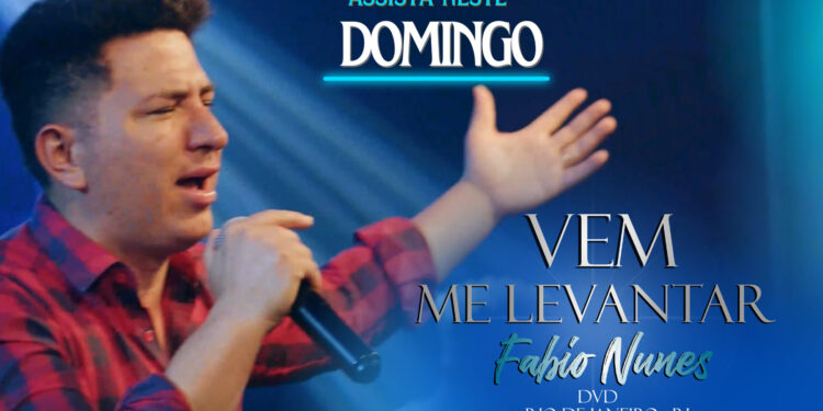 Fabio Nunes grava DVD no Rio de Janeiro e hoje lança sua primeira música