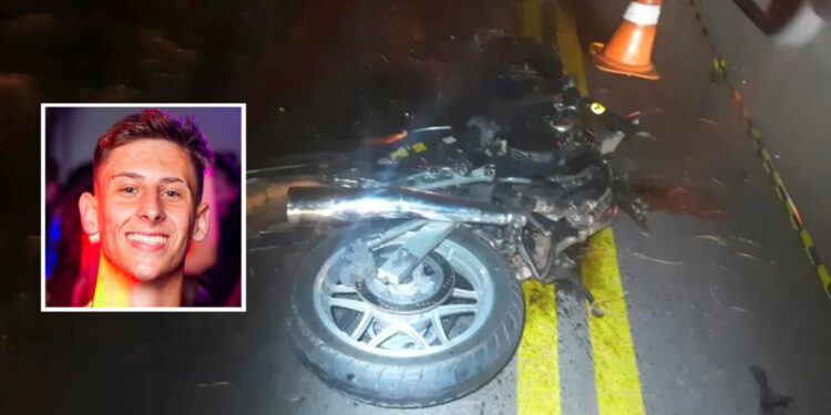 Motociclista de 19 anos morre após acidente com carro na ERS-124