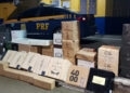 PRF apreende 350 garrafas de vinhos importados ilegalmente da Argentina, em Veranópolis