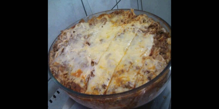 LASANHA DE CARNE MOÍDA DELICIOSA