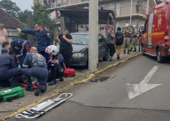 Duas mulheres são atropeladas na calçada, no bairro Progresso, em Bento Gonçalves