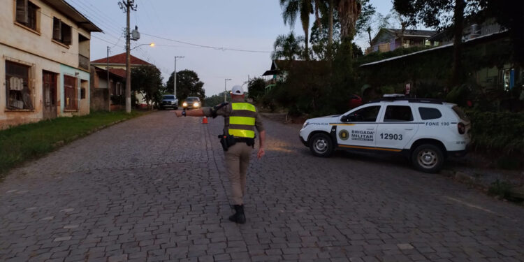 Brigada Militar realiza Operação Plano Tático Operacional em Nova Roma do Sul