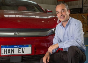 Gigante chinesa BYD estima vender 10 mil carros elétricos no Brasil até o final de 2023