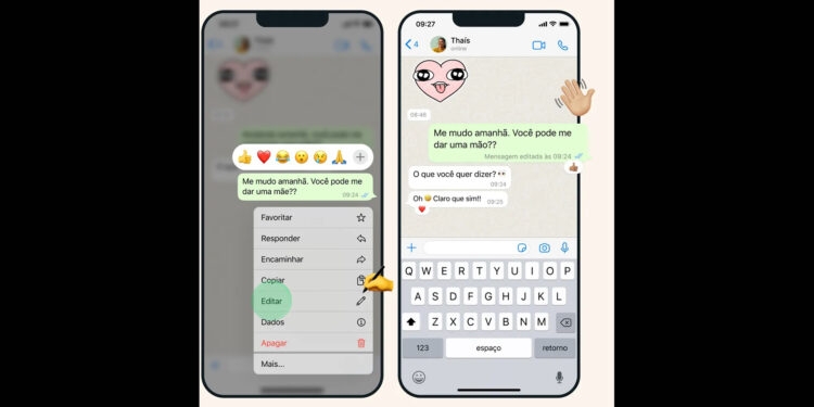 WhatsApp anuncia recurso para editar mensagens enviadas; saiba como funciona