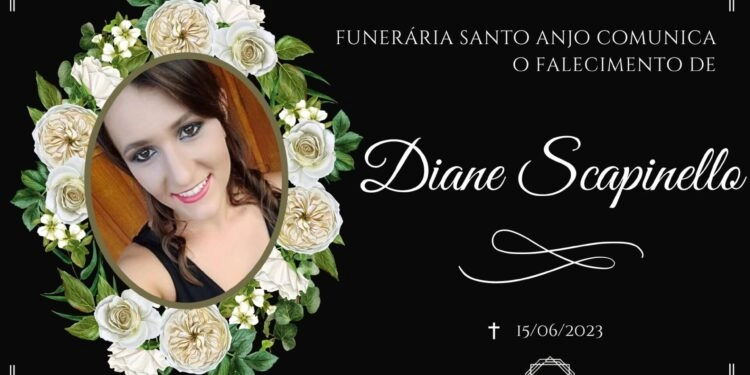 NOTA DE FALECIMENTO: Diane Scapinello