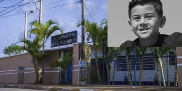 Menino de 7 anos morre após cair de playground dentro de escola