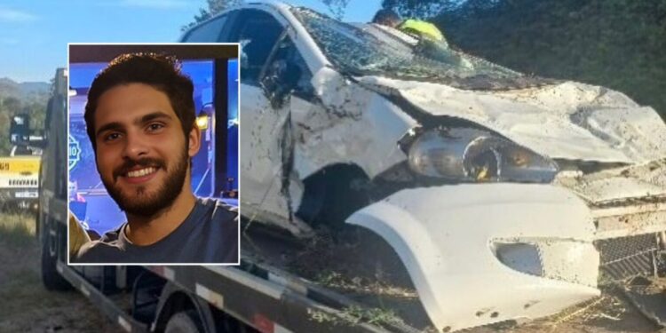 Pai encontra o próprio filho morto após acidente de trânsito, em Santa Catarina