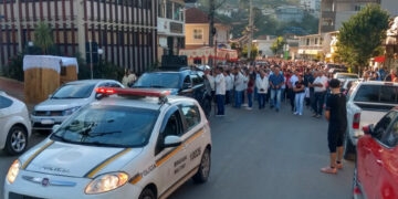 Brigada Militar assegura tranquilidade na procissão de Corpus Christi em Nova Roma do Sul