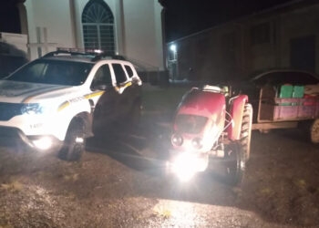 Homem de 35 anos é preso por furto de trator em São Marcos