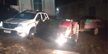 Homem de 35 anos é preso por furto de trator em São Marcos