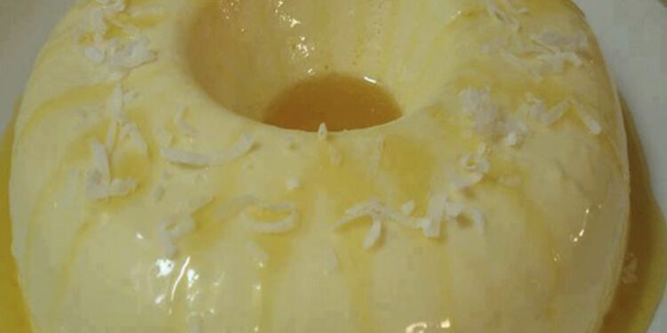 Gelado de Maracujá e Coco