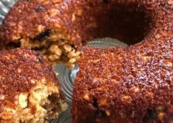 Bolo de Amendoim e Aveia Fit