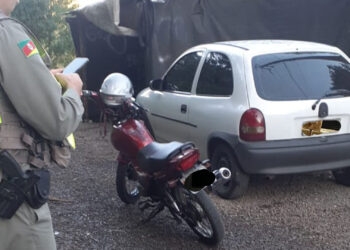 Prisão em Flagrante: Suspeito é detido com moto furtada em Antônio Prado após perseguição policial