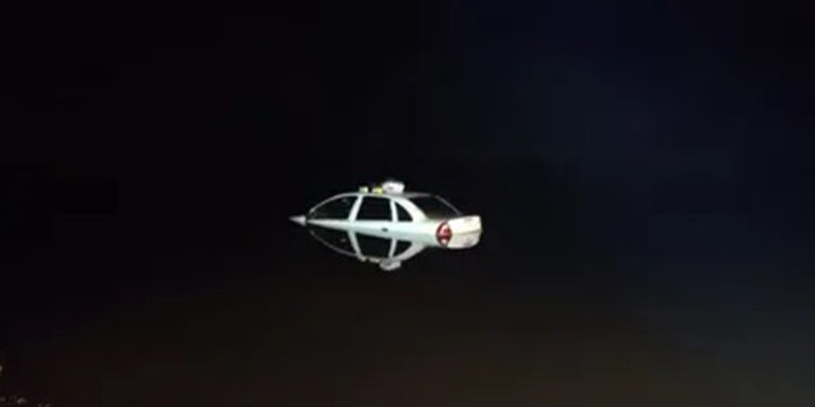 Casal é encontrado morto dentro de carro submerso em rio no RS, dizem bombeiros