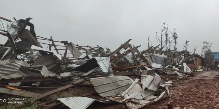 Ciclone destrói fazendas de gado e causa morte de animais no RS