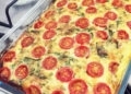 Torta de Espinafre com Tomate Cereja⠀
