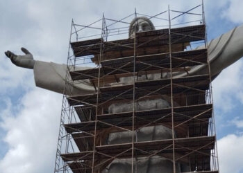 Sobradinho constrói Cristo Acolhedor inspirado no Cristo Protetor de Encantado