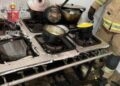 Panela de pressão explode e mulher sofre queimaduras de 1º grau