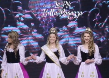 Andréia Maria Rossetti é Coroada Più Bella Ragazza de Nova Roma do Sul
