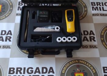 Brigada Militar de Nova Roma do Sul Conta Agora com Etilômetro Moderno para Fiscalização de Trânsito