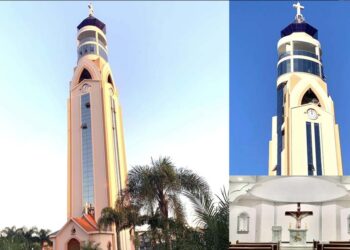 Inauguração da Torre na Igreja Matriz de Ametista do Sul amplia o Turismo Religioso e Cultural na Cidade